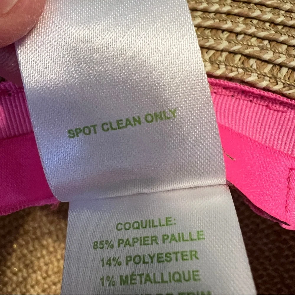 Lilly Pulitzer straw hat Journey to the Jungle